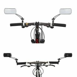 Unbranded 2pcs/set Bicycle Mountain Bike Motorcycle Handlebar Universal Rear View Mirror -Bikes Shop 503180641 max