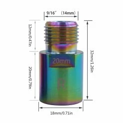 Unbranded 1 Pair Steel Bike Pedal Extenders Road Bike Pedal Crank Accessories Durable -Bikes Shop 503185350 max