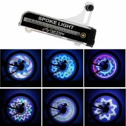 Unbranded 32 Led Motorcycle Cycling Bicycle Bike Wheel Signal Tire Spoke Light 21 Changes
