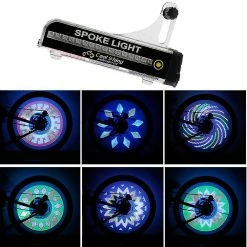 Unbranded 32 Led Motorcycle Cycling Bicycle Bike Wheel Signal Tire Spoke Light 21 Changes -Bikes Shop 506011171 max