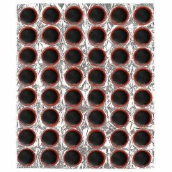 Unbranded Lioobo 48pcs 30mm Bike Tire Patch Round Rubber Tire Patch Round Patch Piece Cycling Puncture Repair Tool