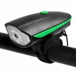 Unbranded Mountain Bike Bicycle Front Light Usb Charging Night Riding Green