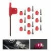 Unbranded 10 Set Bike Hose Hydraulic Disc Brake Oil Connect Insert Oil Needle Olive Head Suit Tubing Pipe Fit For -a-majig
