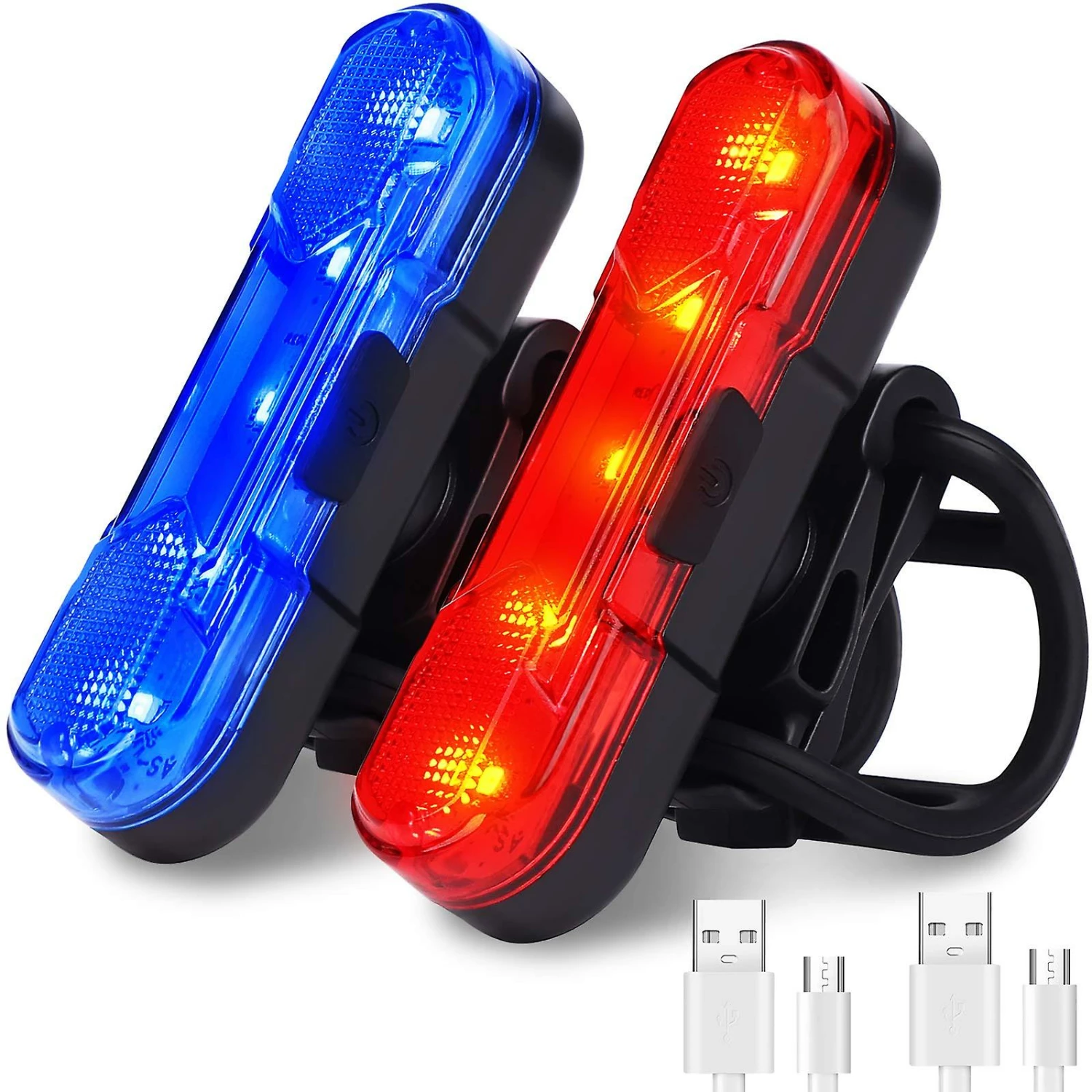 Unbranded 2 Pack Waterproof Usb Rechargeable Bike Rear Lights With 4 Light Modes For Cycling Safety 1 Unbranded 2 Pack Waterproof Usb Rechargeable Bike Rear Lights With 4 Light Modes For Cycling Safety