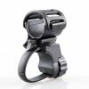 Unbranded Universal 90360 Degree Rotating Bike Bicycle Handlebar Led Flashlight Torch Mount Clamp Clip Holder Grip Bracket (black)