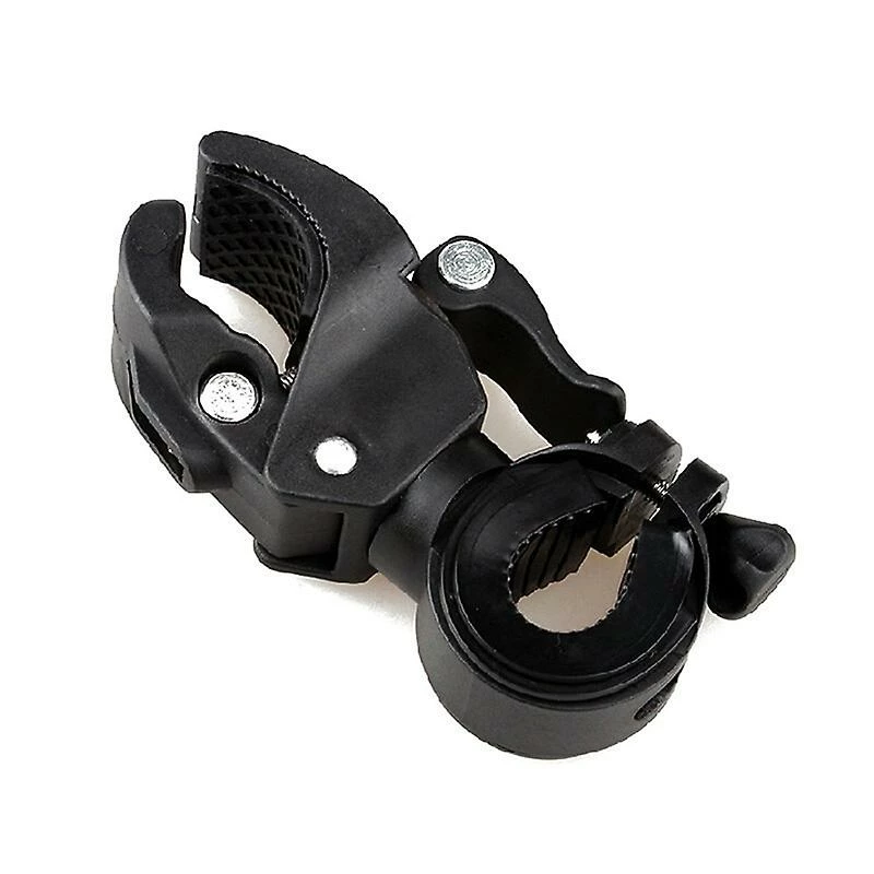 Unbranded Universal 90360 Degree Rotating Bike Bicycle Handlebar Led Flashlight Torch Mount Clamp Clip Holder Grip Bracket (black) 4 Unbranded Universal 90360 Degree Rotating Bike Bicycle Handlebar Led Flashlight Torch Mount Clamp Clip Holder Grip Bracket (black) - Image 4