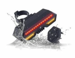 Unbranded Bike Light, Bicycle Tail Light With Turn Signal-wireless Remote Control Waterproof Bicycle Tail Light-usb Rechargeable