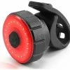Unbranded Brake Sensing Rear Lights Smart Bike Tail Light Extra Bright Led Warning Bicycle Flashlight Usb Rechargeable Road Cycling Lights(black)