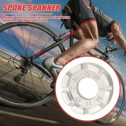 Unbranded Bicycle Spoke Nipple Wrench 8 Way Groove Bike Wheel Rim Adjuster Spanner Galvanized Repair Service Tool Key -Bikes Shop 548489212 max