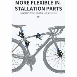Unbranded Adjustable Bicycle Bottle Holder Adapter For Punch-free Bike Water Bottle Expansion Rack Adapter,bl -Bikes Shop 554482311 max