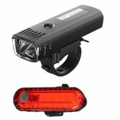 Unbranded Bike Light Headlight Bicycle Handlebar Front And Tail Light Lamp Cycling Flashlight Safety Light Se