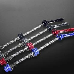 Unbranded Bicycle Quick Release Skewer Lever For Road Bike 100/135mm Wheel Hub Lightweight Quick Skewers,bla -Bikes Shop 554488928 max