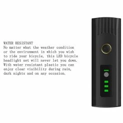 Unbranded Bike Light Headlight Bicycle Handlebar Front And Tail Light Lamp Cycling Flashlight Safety Light Se -Bikes Shop 554488982 max