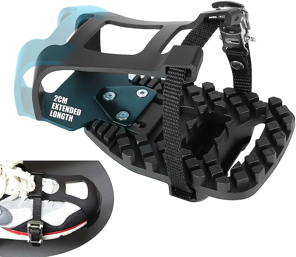 Unbranded Toe Cages For Peloton Bike & Peloton Bike+ Pedals Compatible Toe Cage Adapters, Toe Clips Cage 1 Unbranded Toe Cages For Peloton Bike & Peloton Bike+ Pedals Compatible Toe Cage Adapters, Toe Clips Cage