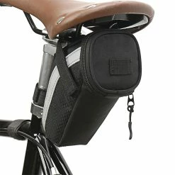 Unbranded Portable Storage Pouch Outdoor Waterproof Accessories Zipper Bike Saddle Bag -Bikes Shop 555778040 max