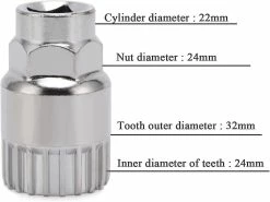 SANNE Bottom Bracket Extractor Crank, Bottom Bracket Disassembly, Crank Extractor, For Disassembling Bike -Bikes Shop 556186923 max