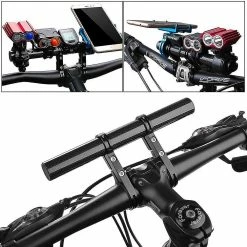 Boom Bike Handlebar Extender 20cm Carbon Fiber Bracket Extension For Bicycle Speedometer Mount Headlight Flashlight Lamp Holder 20cm Double Clamp Carbon Fi -Bikes Shop 556373521 max