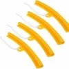 1mor Xinxu Wheel Rrim Protector Durable Rubber Alloy Wheel Protection Rim Edge Protection Motorcycle Car Bike Rim Protectors For Avoid Tire Wear-yellow4pc