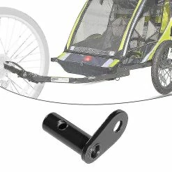 Unbranded 2pcs Bicycle Trailer Hitch Bike Trailer Hitch Coupler -Bikes Shop 569030048 max