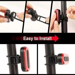 Unbranded Rear Bike Light Bicycle Light Waterproof Bike Rear Light -Bikes Shop 572664987 max