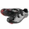Gegong Boodun Carbon Fiber Road Cycling Bike Bicycle Shoes Breathable Athletic Racing Shoe(42)