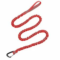 Unbranded Shock Absorbing Alloy Buckle Nylon Bike Tow Rope Child Bike Stretchy Trailer Rope For Outdoor