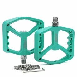 Unbranded Bike Pedals Lightweight Nylon Fiber Anti-Slip Beach Bicycle Pedal Bicycle Parts