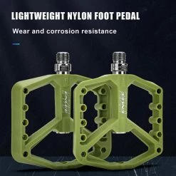 Unbranded Bike Pedals Lightweight Nylon Fiber Anti-Slip Beach Bicycle Pedal Bicycle Parts -Bikes Shop 594472215 max