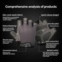 Unbranded Road Cycling Mountain Bike Non-slip Gloves Women Men -Bikes Shop 594734439 max