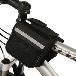 Unbranded Fashion Bicycle Frame Bag Double Pouch Cycling For Cell Phone Front Head Top Tube Bike Travel Bags Accessories -Bikes Shop 597180014 max