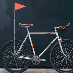 Mryenc 1 Set Bike Safety Flag Fiberglass Pole Children"s Tail Triangular Flag -Bikes Shop 597396671 max