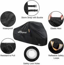 Mryenc Bike Cover Outdoor Waterproof Bicycle Covers With Lock Hole -Bikes Shop 597400472 max