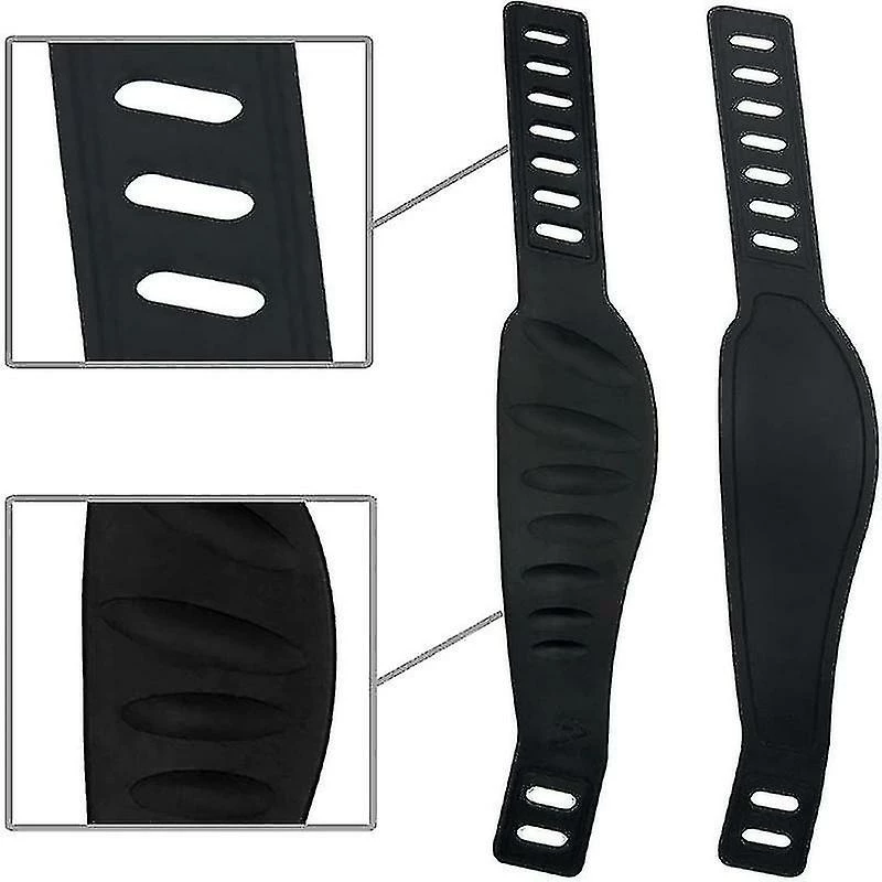 Mryenc A Pair Of Exercise Bike Pedal Belts - High Quality And Widened Belts For Spinning Exercise Bike Bike 2 Mryenc A Pair Of Exercise Bike Pedal Belts - High Quality And Widened Belts For Spinning Exercise Bike Bike - Image 2