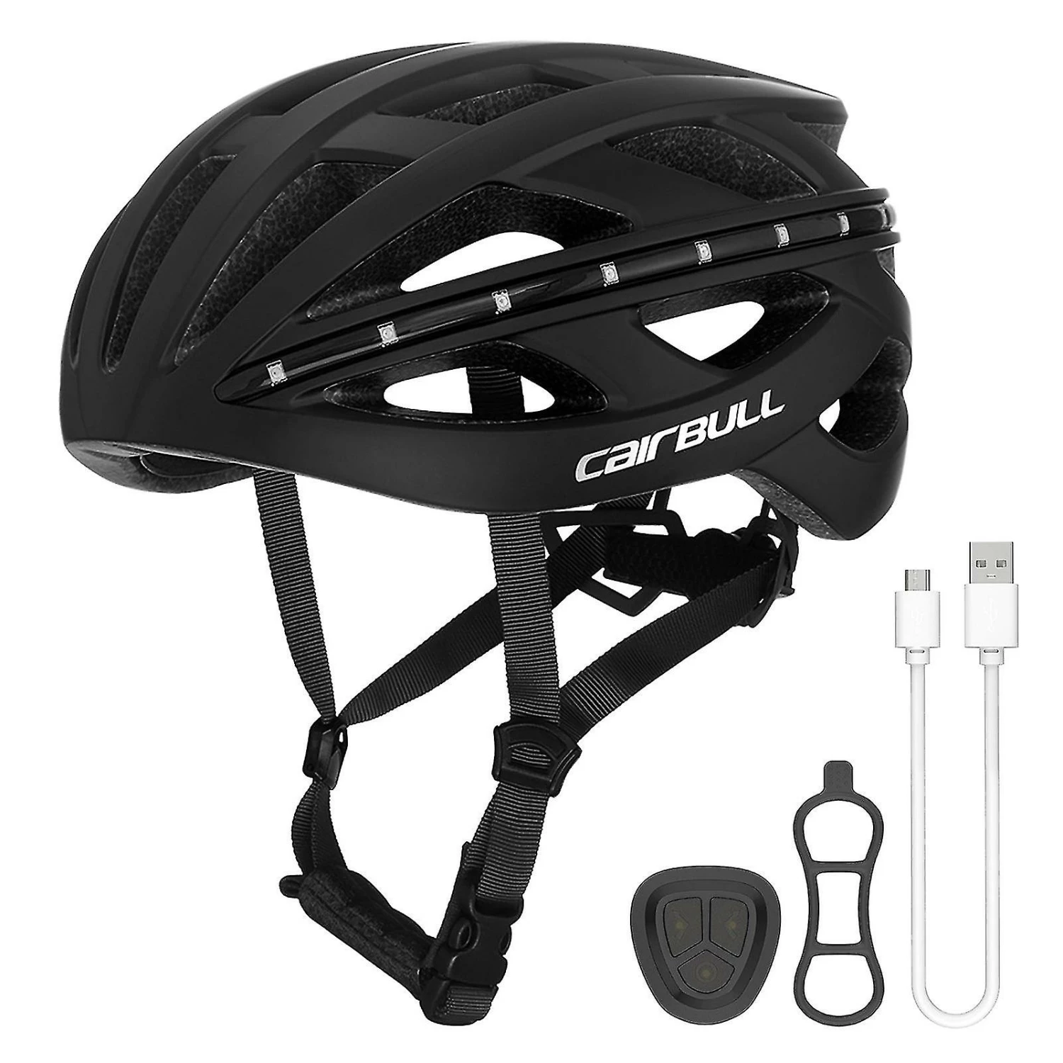 Unbranded Cairbull In-mold Smart Bicycle Helmet Cycling Mtb Road Bike Helmet W Turn Signal Stop Light Warning Light Men#39;s Cycling Helmet 2 Unbranded Cairbull In-mold Smart Bicycle Helmet Cycling Mtb Road Bike Helmet W Turn Signal Stop Light Warning Light Men#39;s Cycling Helmet - Image 2