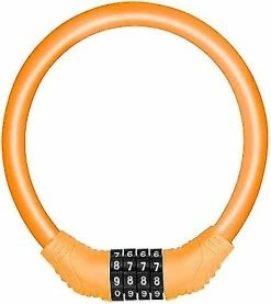 Unbranded Bike Cable Lock Combo Cable Bicycle Lock. Portable Code Bicycle Lock With 4-digit Combinat