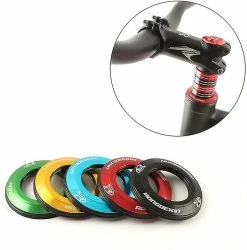 Unbranded Mountain Bike Aluminum Alloy Head Bowl Cover Modified Head Dust Cap (gold) -Bikes Shop 600034561 max