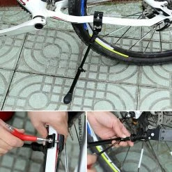 Unbranded Adjustable Bicycle Kickstand Mountain Bike Aluminum Side Rear Kick Stand New -Bikes Shop 601731721 max