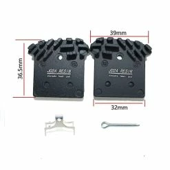 Unbranded Bike J02a Resin Cooling Fin Ice Tech Bicycle Hydraulic Disc Brake Pads Oil Brake Calipers Compatible With Slx -Bikes Shop 602484116 max