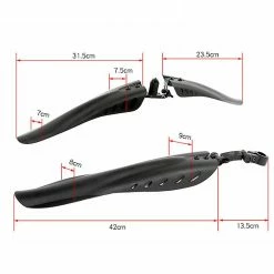 Unbranded Bike Mudguard Set Thicken Widen Bicycle Fenders Set Replacement Front And Rear Mudguard Set For Bike 9 Unbranded Bike Mudguard Set Thicken Widen Bicycle Fenders Set Replacement Front And Rear Mudguard Set For Bike -Bikes Shop 605820424 max
