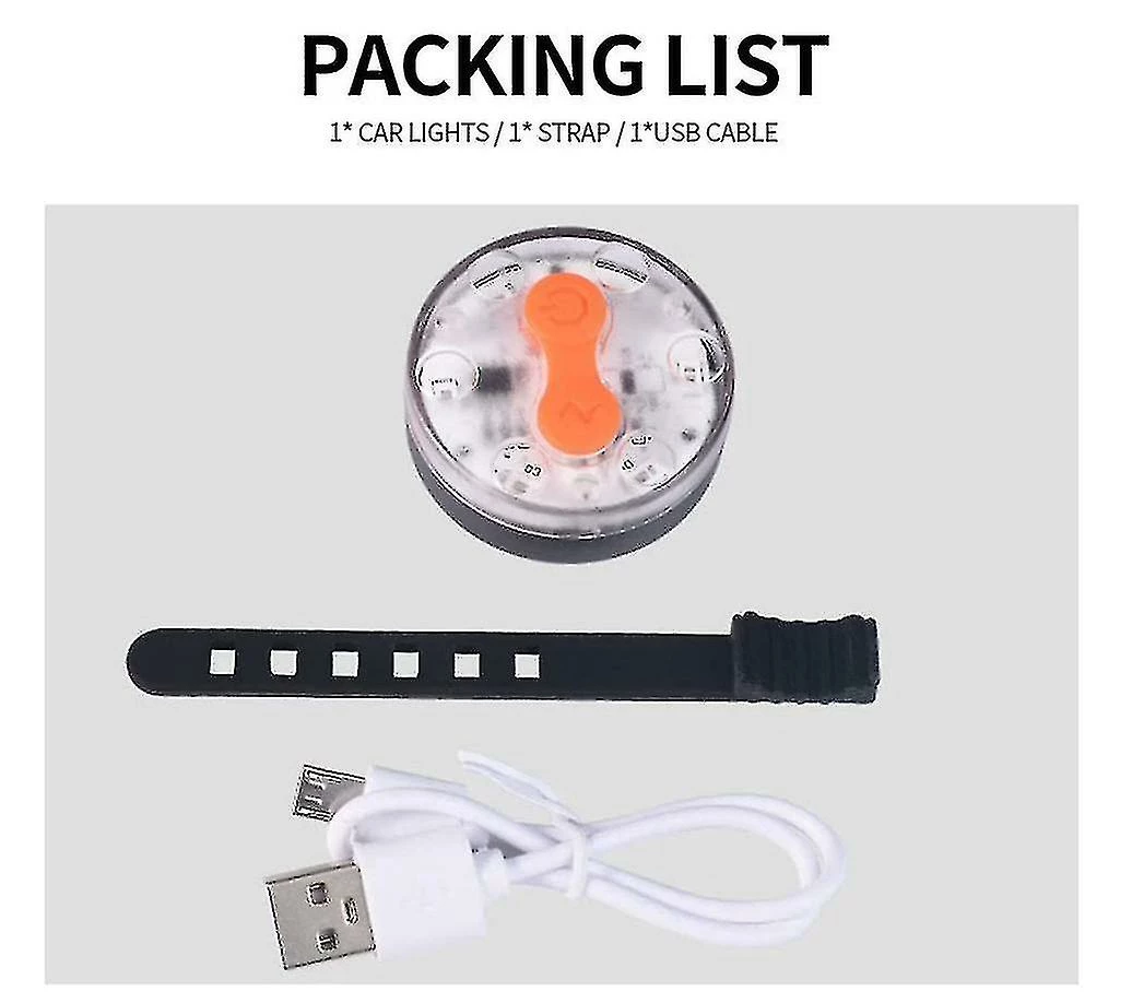 Unbranded Bike Tail Light Safety Led Bicycle Rear Light Cycling Night Riding Warning Light(white) 3 Unbranded Bike Tail Light Safety Led Bicycle Rear Light Cycling Night Riding Warning Light(white) - Image 3