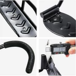 Unbranded Bike Hanger, 2 Pack Heavy Duty Bicycle Wall Hook Mount Holder For Garage/shed, Vertical Bike Rack Indoor Storage System With Screw -Bikes Shop 608609516 max