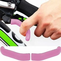 Unbranded Brake Lever Grips, Anti-slip Silicone Rubber Bike Brake Covers, Pink -Bikes Shop 611527978 max