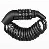 Unbranded Durable Helmet Chain 4 Digit Combination Portable Mountain Bike Bike Anti-theft Cable Anti-theft Lock Bike Lock