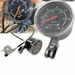 Unbranded Bike Speedometer Computer Code Table Bikes Speed Waterproof Mechanical