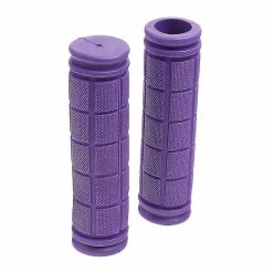 Unbranded 2pcs Handlebar Grips Mountain Bike Rubber Non *slip Handlebar Grip (purple)