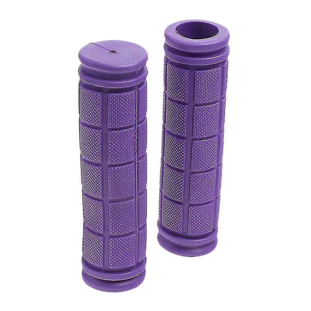 Unbranded 2pcs Handlebar Grips Mountain Bike Rubber Non *slip Handlebar Grip (purple) 1 Unbranded 2pcs Handlebar Grips Mountain Bike Rubber Non *slip Handlebar Grip (purple)