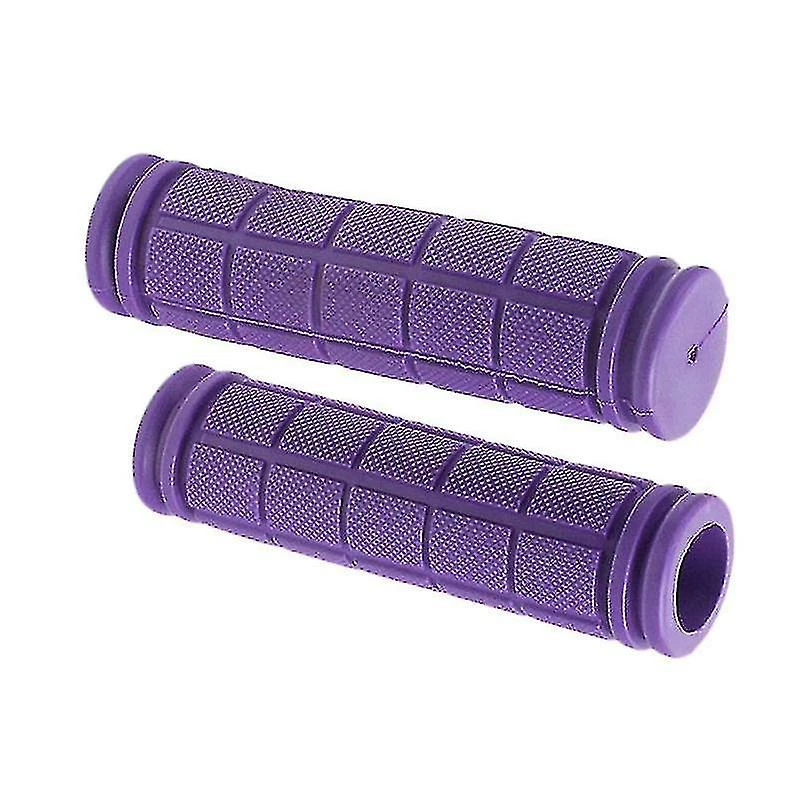 Unbranded 2pcs Handlebar Grips Mountain Bike Rubber Non *slip Handlebar Grip (purple) 3 Unbranded 2pcs Handlebar Grips Mountain Bike Rubber Non *slip Handlebar Grip (purple) - Image 3