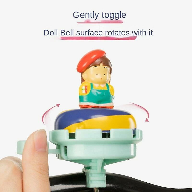 Unbranded Bicycle Bell Children's Car Cute Brass Bell Mountain Bike Cartoon Bell Folding Bike Riding Accessories 2 Unbranded Bicycle Bell Children's Car Cute Brass Bell Mountain Bike Cartoon Bell Folding Bike Riding Accessories - Image 2