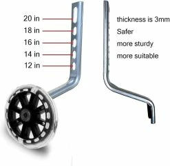 Wonderful Wow Universal Training Wheels, Auxiliary Wheels For Children, Training Wheels For Children's Bikes, Children's Bike Training Wheels, Bicycle Training -Bikes Shop 631576355 max