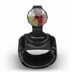Nufasion Hmwy-west Biking Bike Wrist Rearview Mirror 360 Rotate Convex Reflector Arm Mirror Cycling Accessories B -Bikes Shop 637493269 max